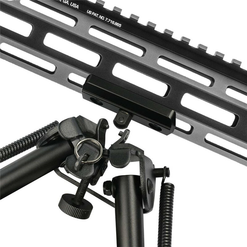 Aluminum M-Rail Bipod Adapter Mount Rail Adaptor