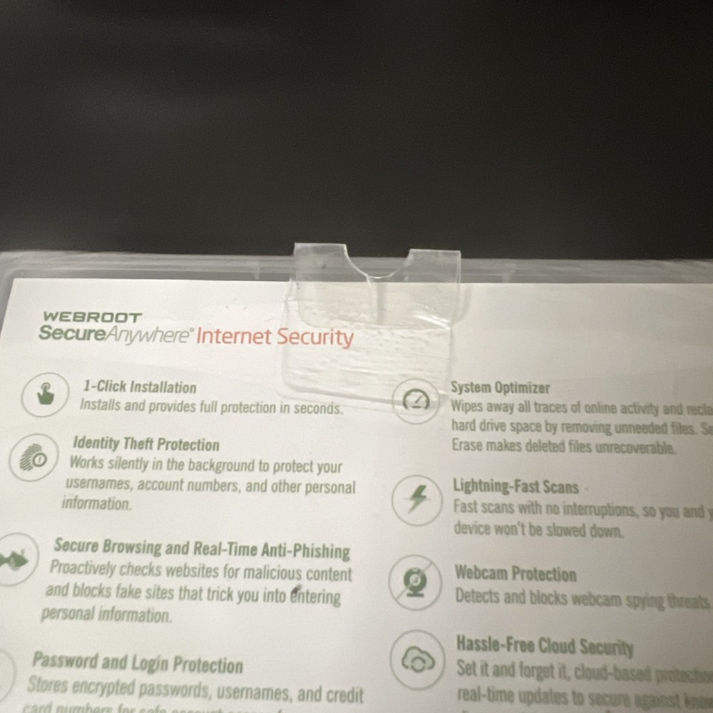 Webroot Secure Anywhere Internet Security 3 Devices PC MAC Mobile Sealed New