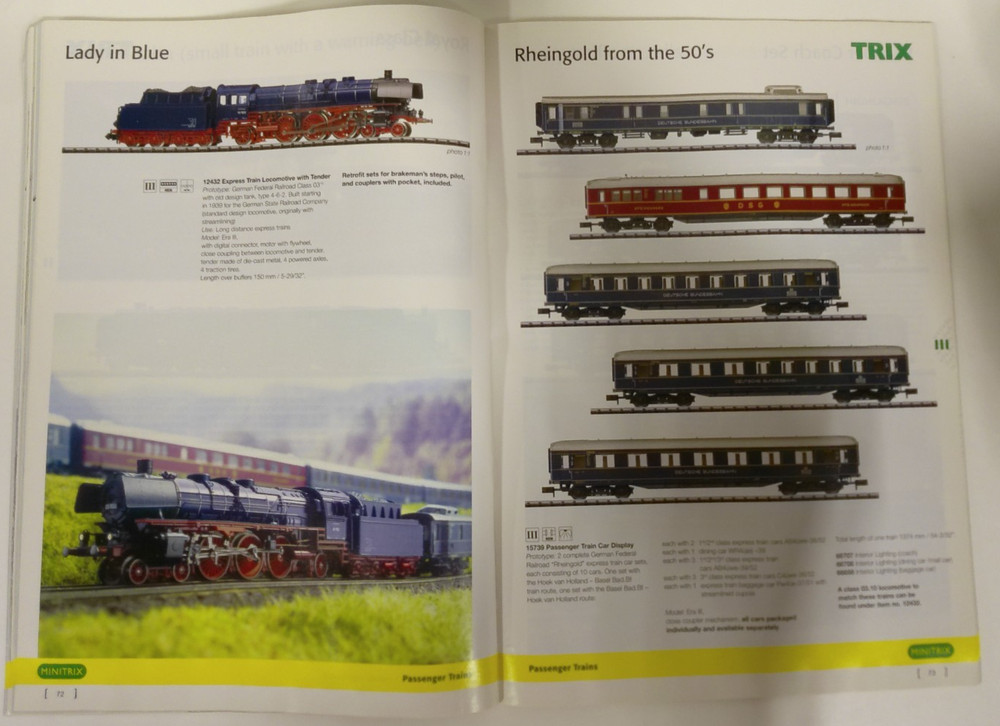 Trix Trains New Items 2005 Catalog