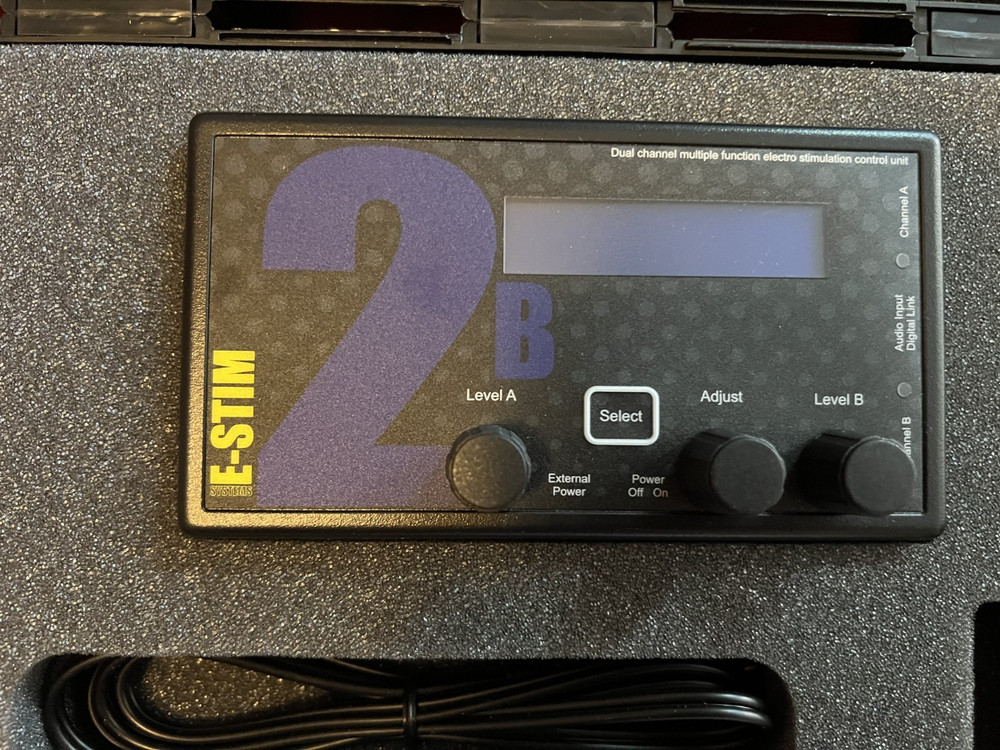 E-Stim 2B / 2B PROPACK Digital Estim 17 Modes 2 O/P Optional+PSU+Remote PC-Link