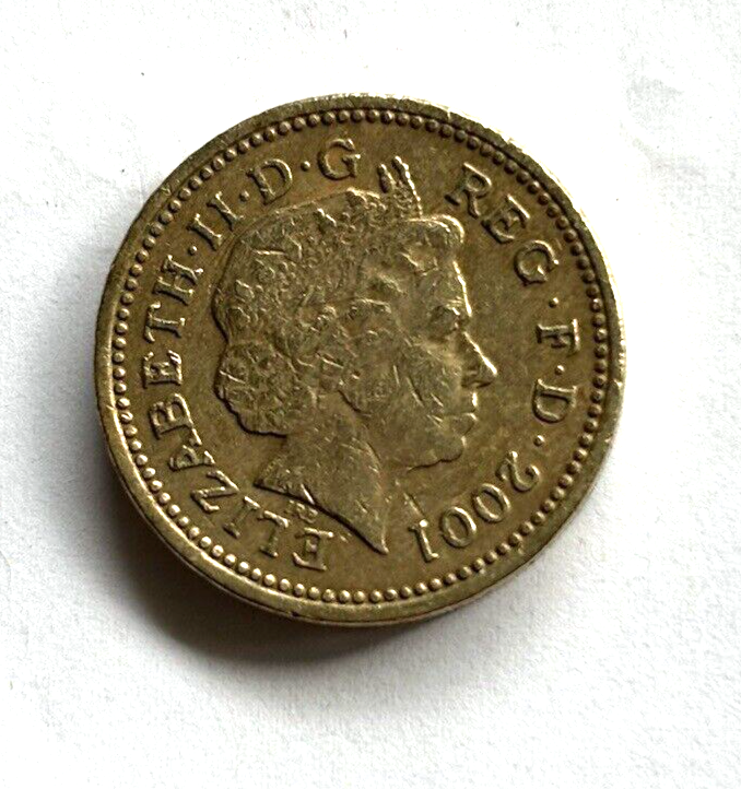 Great Britain Coins 2001 1 Pound