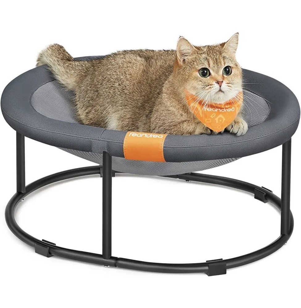 FEANDREA Cat Bed, Cat Perch, Breathable with Removable Washable Materials!