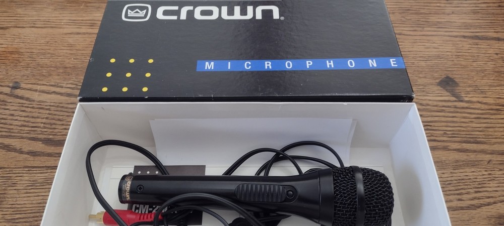 Vintage Crown Microphone CM200