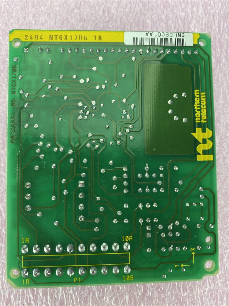 Nortel NT6X17BA DMS-100 Line Card UNTESTED