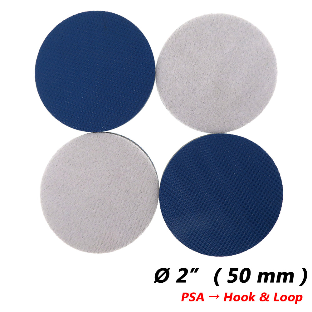 Ø 50mm PSA to Hook & Loop Conversion Interface Pad for Sanding Disc Backing Pad