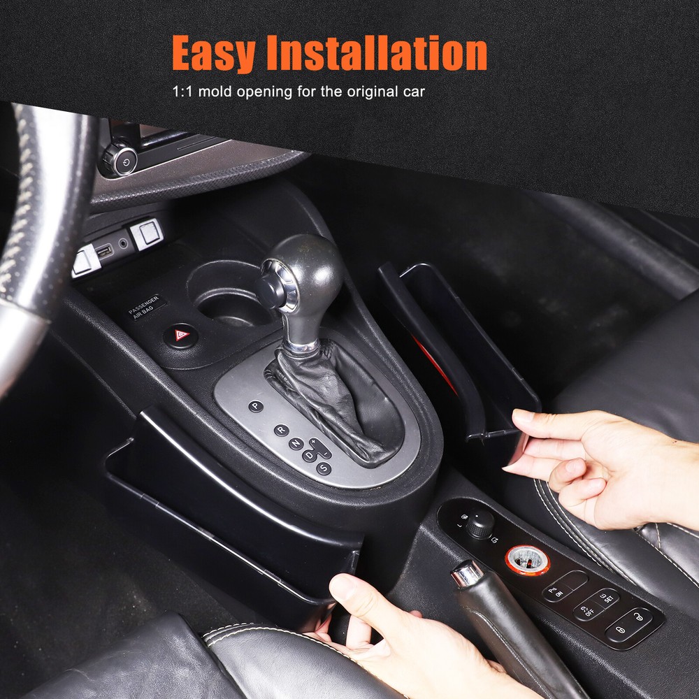 Gear Shift Console Both Side Storage Box Tray For Seat Leon 2008-2012