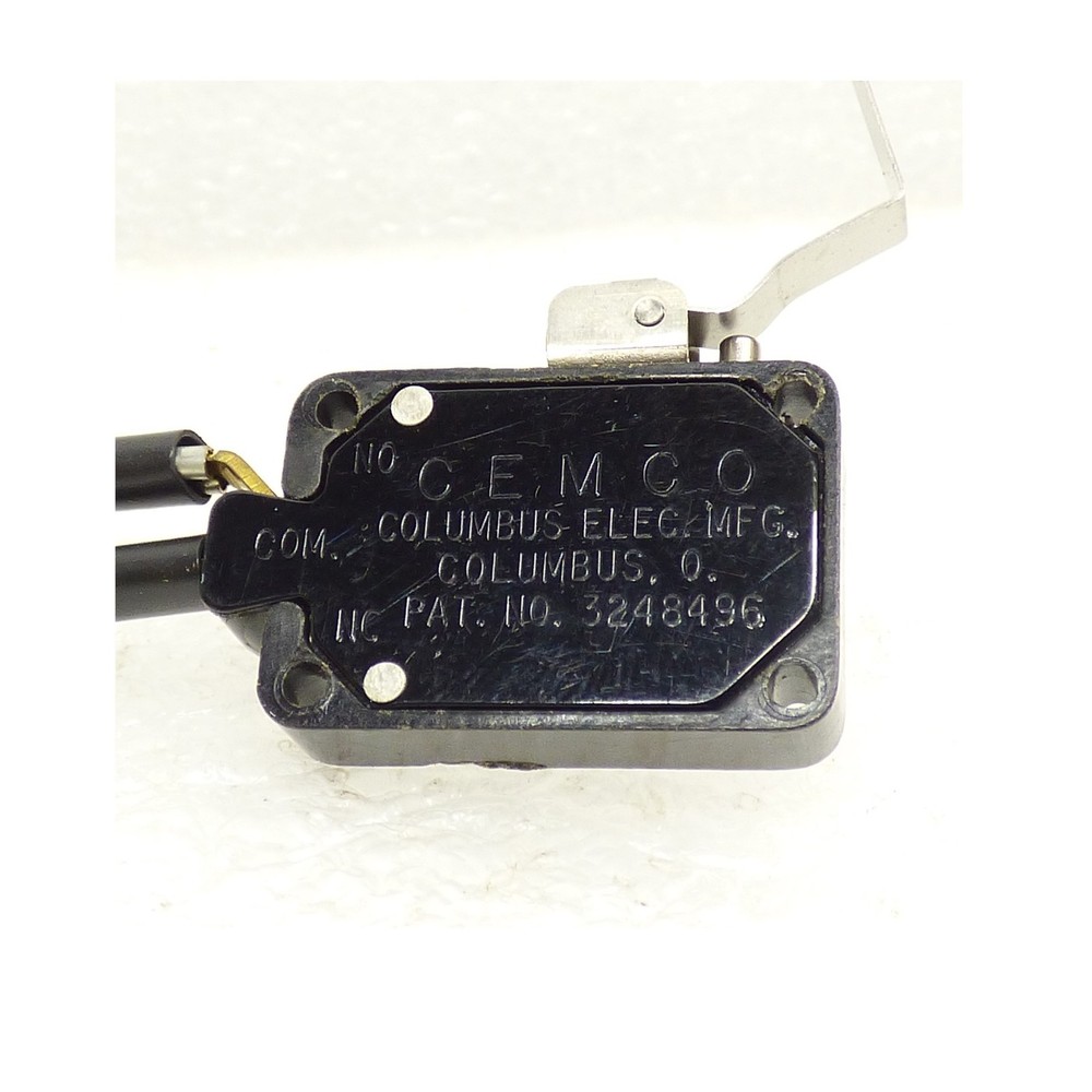 Cemco microswitch JMPO-154 long lever micro switch sump pump