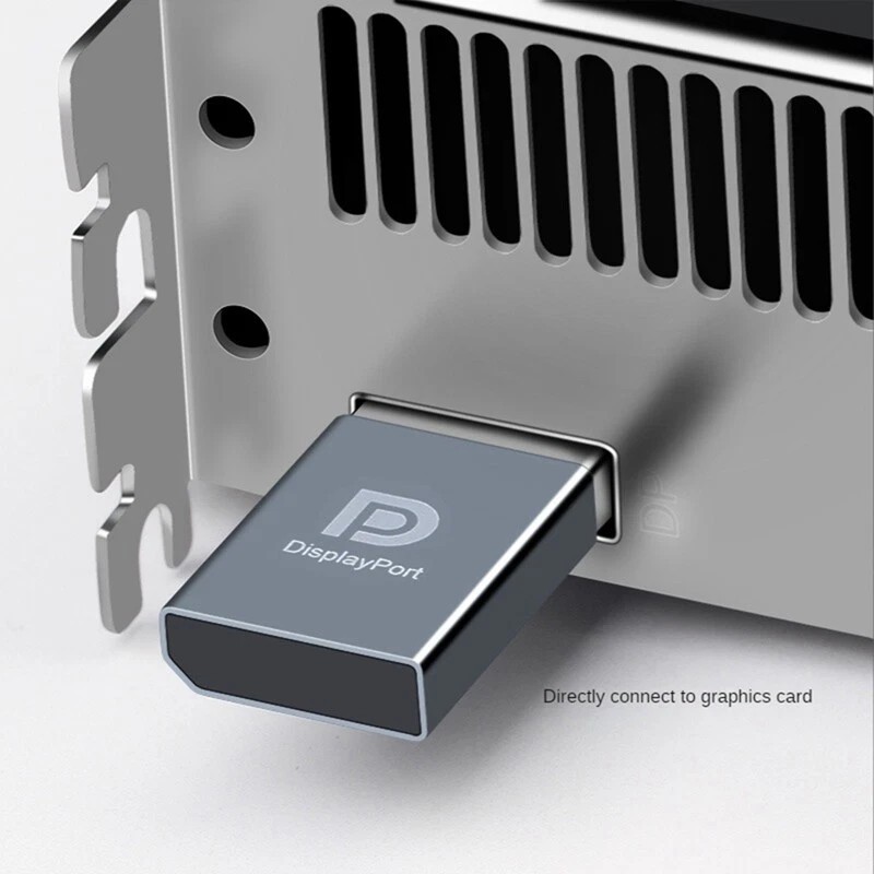 4K Displayport Dummy Plug Stecker DP Virtual Display Adapter Desktop Accessory