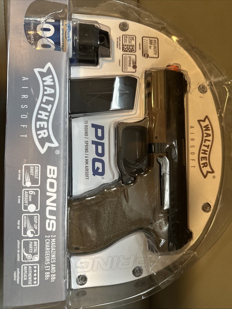 walther PPQ Air soft Open Package