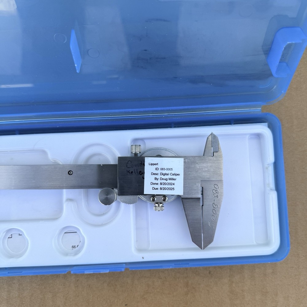 Fowler 52-008-007-0 Dial Caliper 0-6" Range .001" Resolution Used
