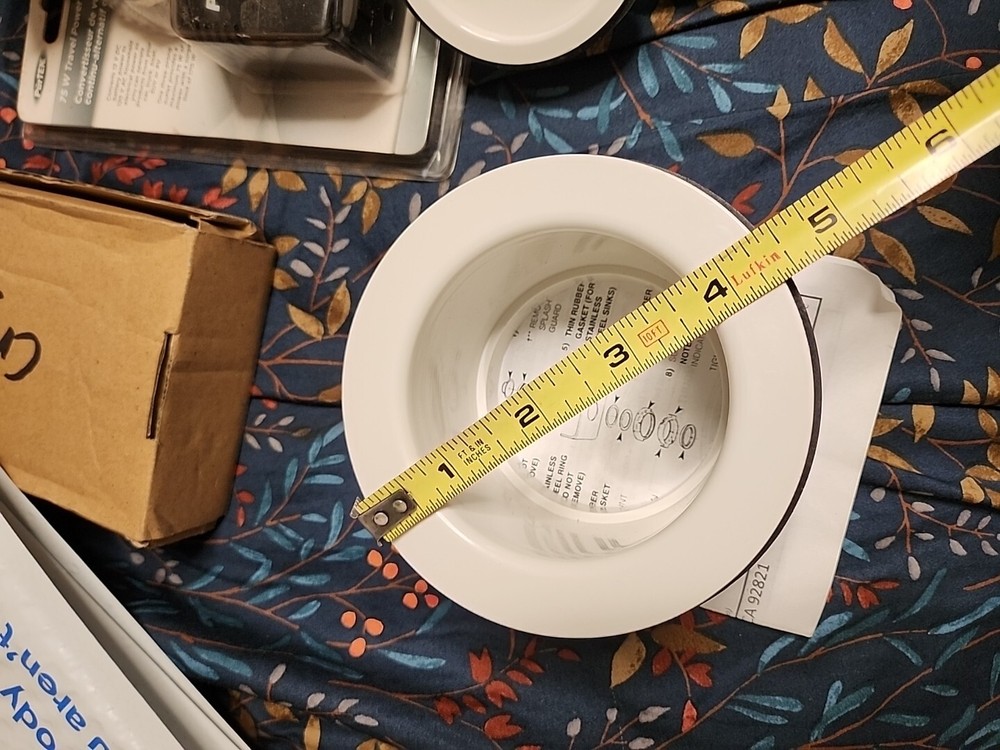 Decorator Sink Flange Assembly