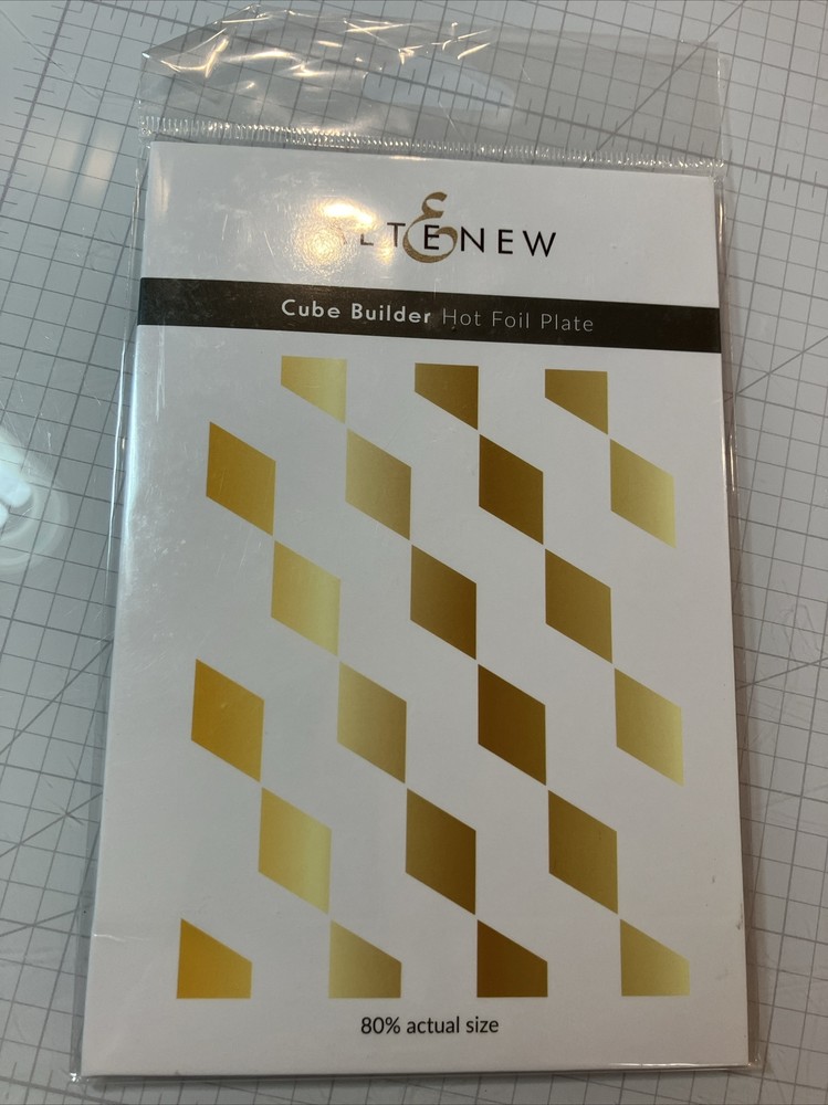 Altenew Cube Builder Hot Foil Plate, ALT6772