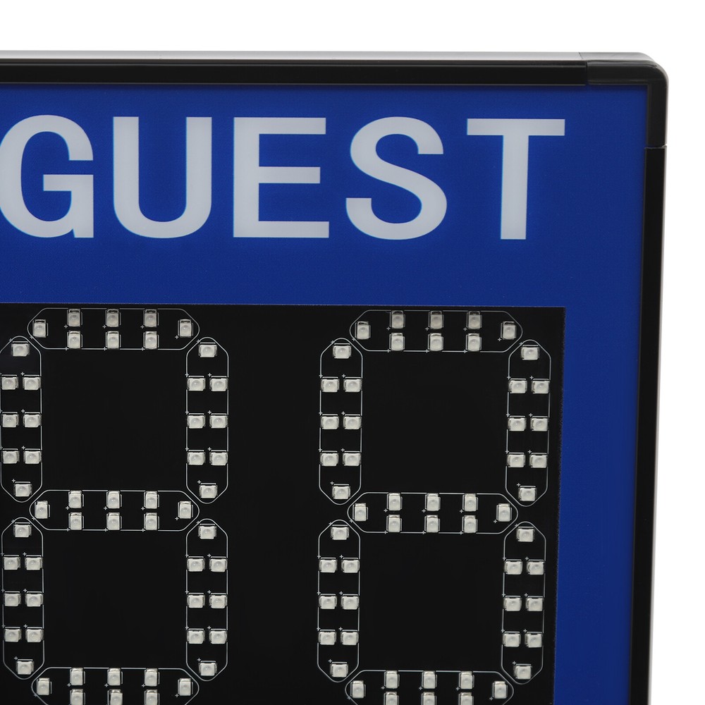 Electronic Baseball Scoreboard High-Light Digital Scoreboard w/ Remote Blue