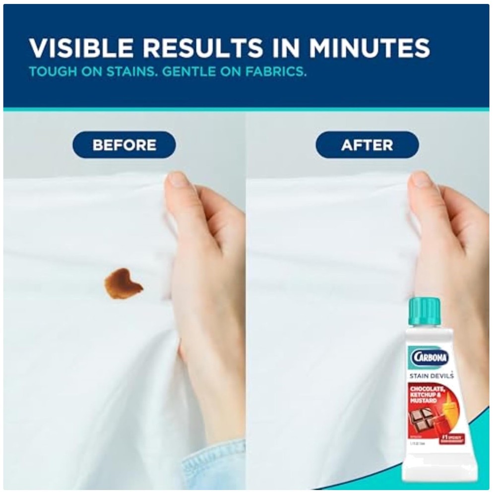 Stain Devils 3-Pack | Multi-Fabric Cleaner | 1.7 Fl Oz Each