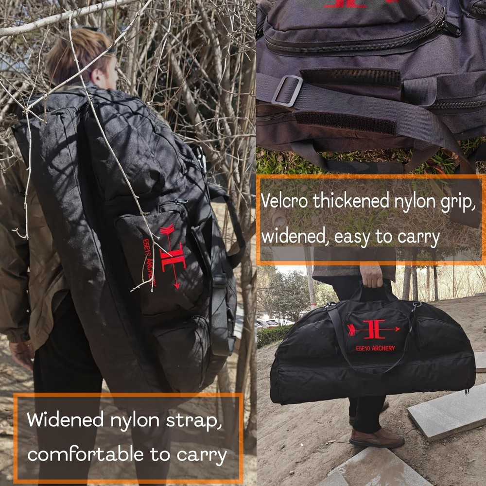 Compound Bow Case - Waterproof Lightweight Soft Padded Bow Case, 3 Multipurpose