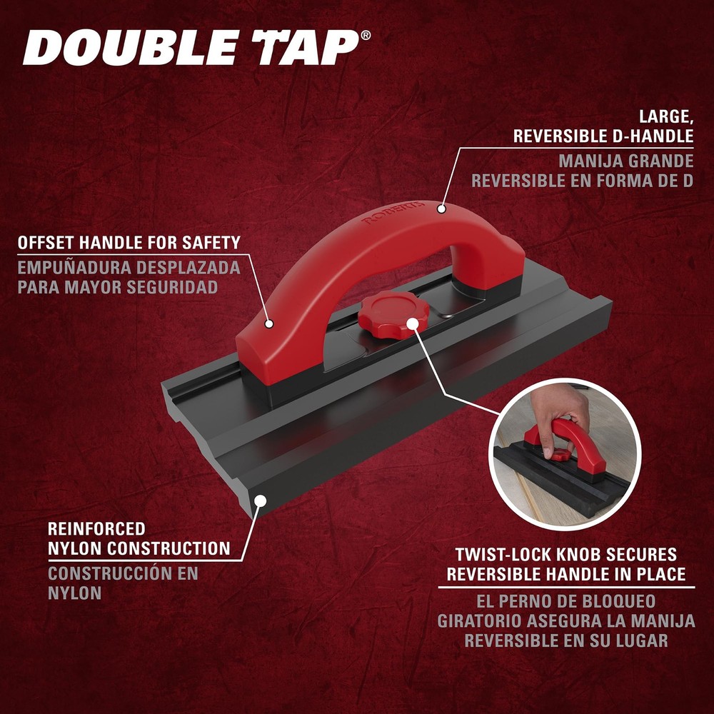 Double Tap Reversible Tapping Block