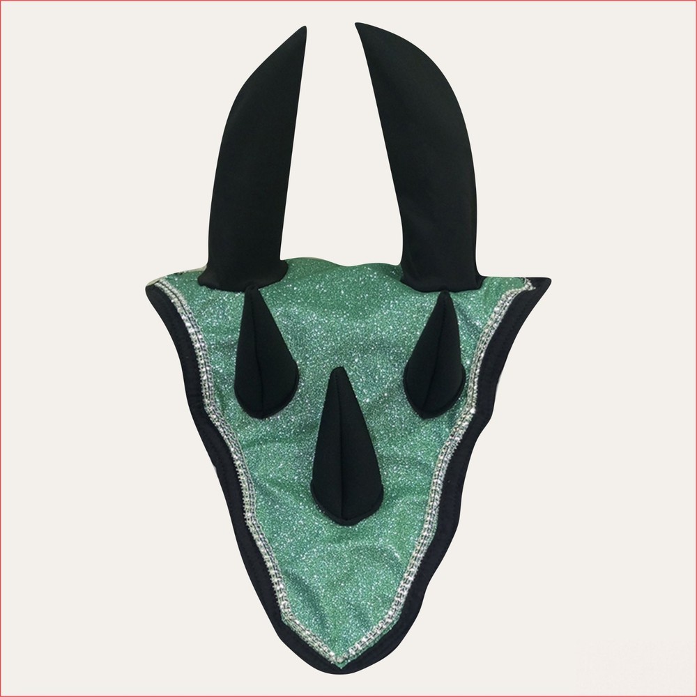 Dragon Saddle Pad Set with Ear Bonnet and Blushing Boots