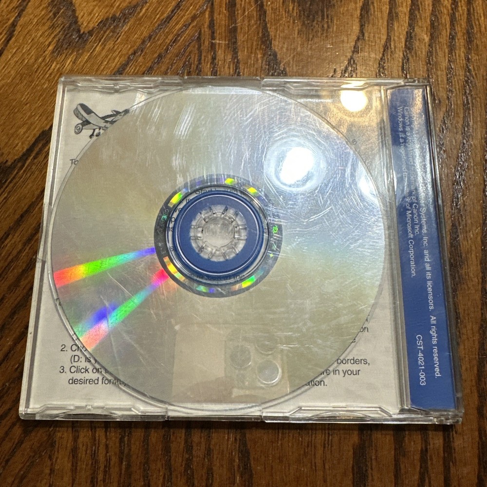 Canon Creative CD Rom For Windows Version 1.3