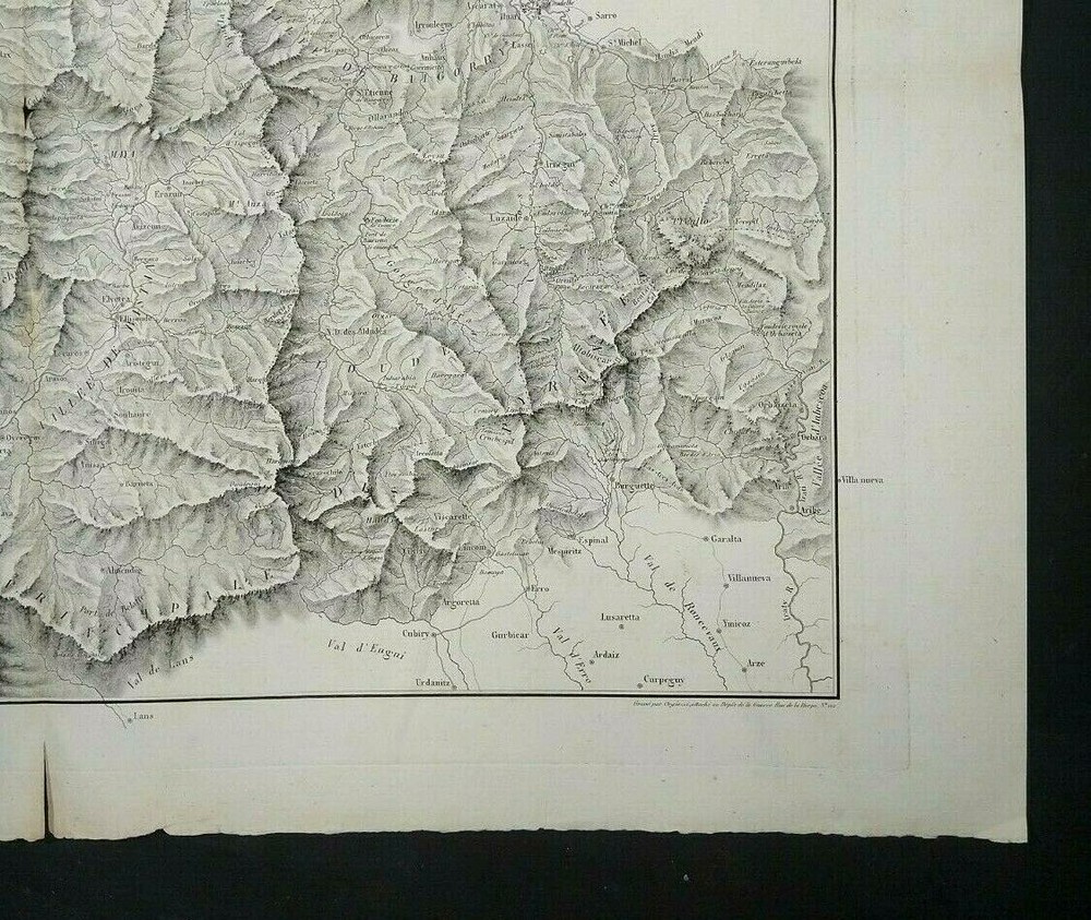 1793-75 REVOLUTIONARY WAR MAP - AUTHENTIC PRINT