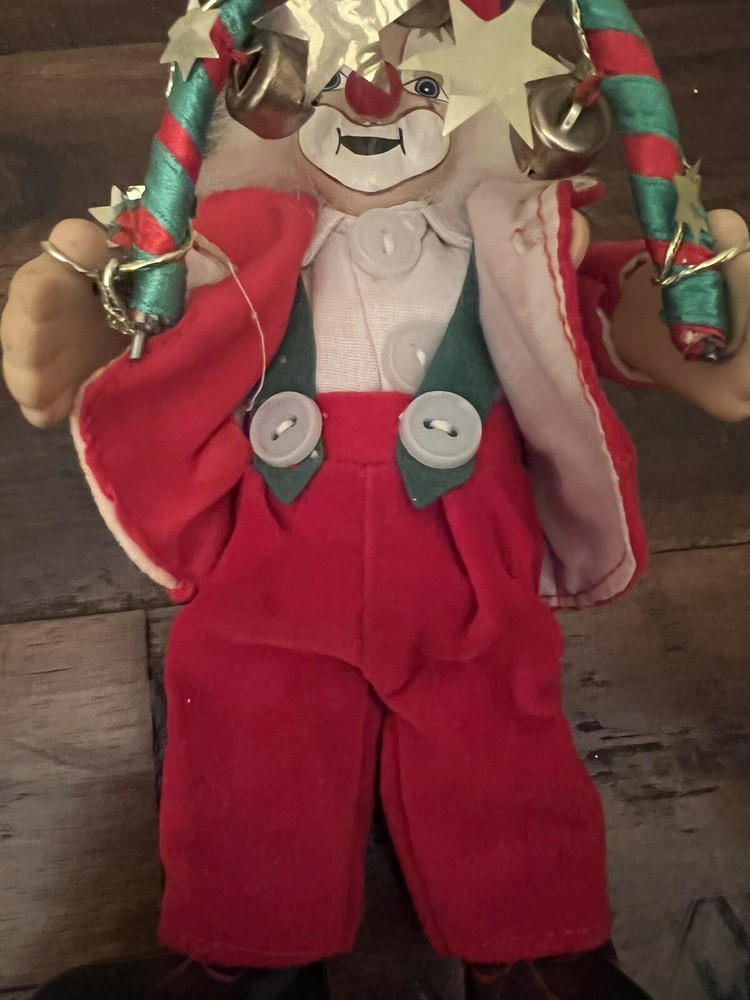 Bendable Vintage Christmas Clown