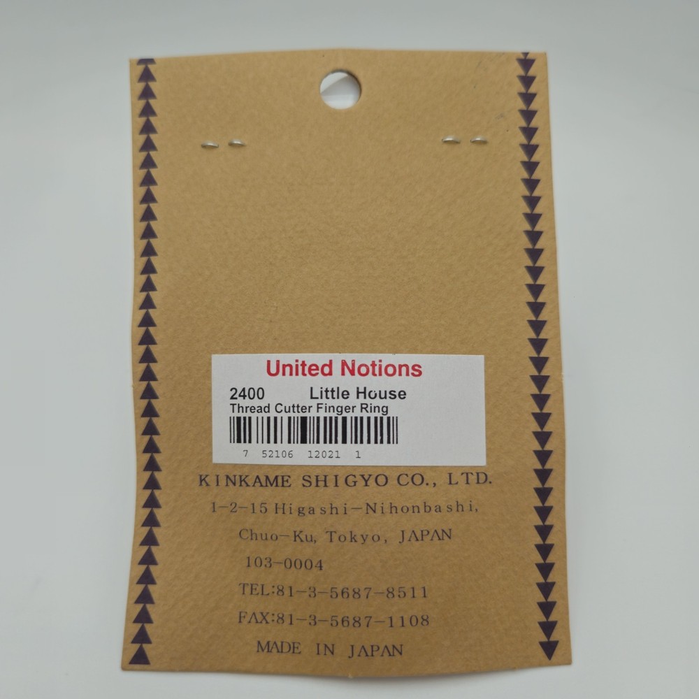 New Thread Cutter Finger Ring Japan Unopened Sewing Crafts String