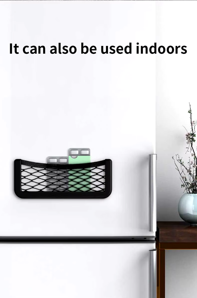 3 Size Bundle Mesh Net Holder ABS Plastic Frame Storage Cargo Pocket Organizer