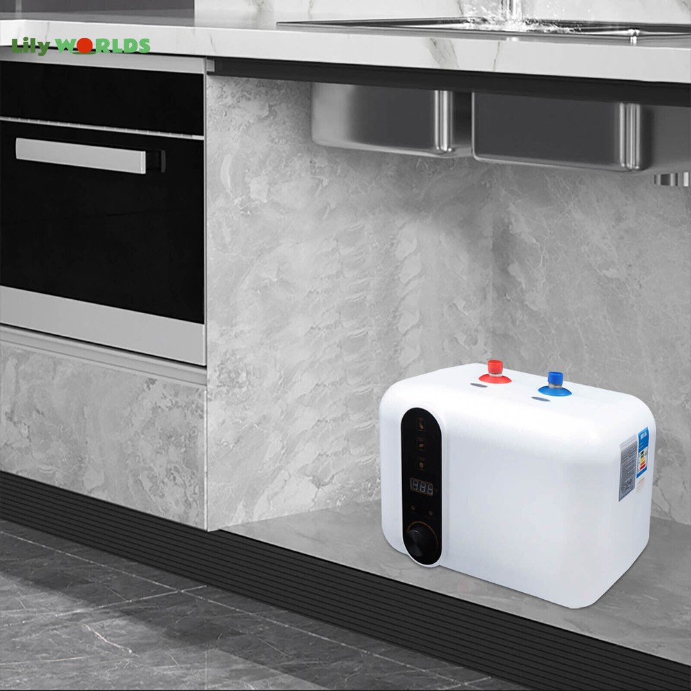 10L 110V RV Instant Electric Hot Water Heater Shower Compact Mini-Tank Storage