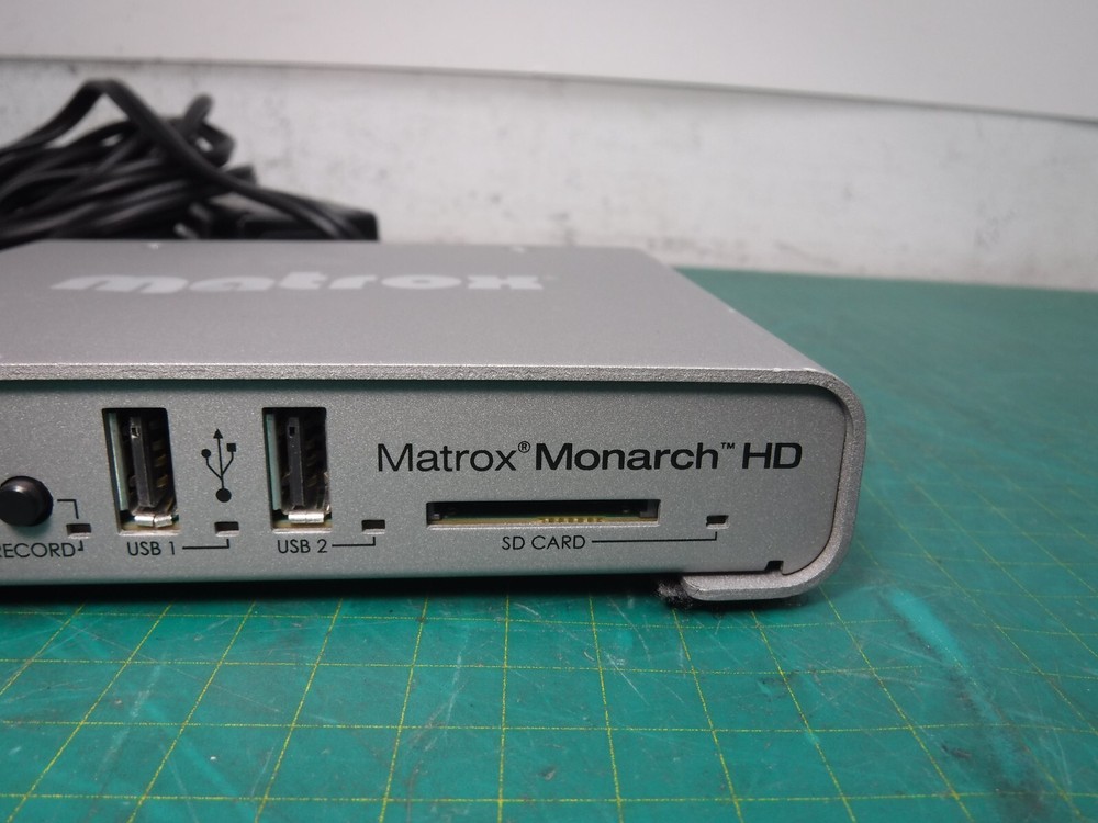 MATROX MONARCH HD HDMI Encoder Live Stream YouTube Facebook Twitch