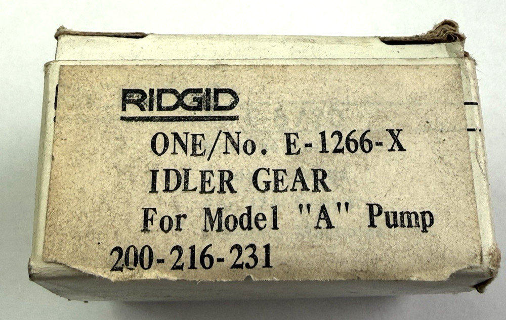 RIDGID IDLER GEAR E-1266-X