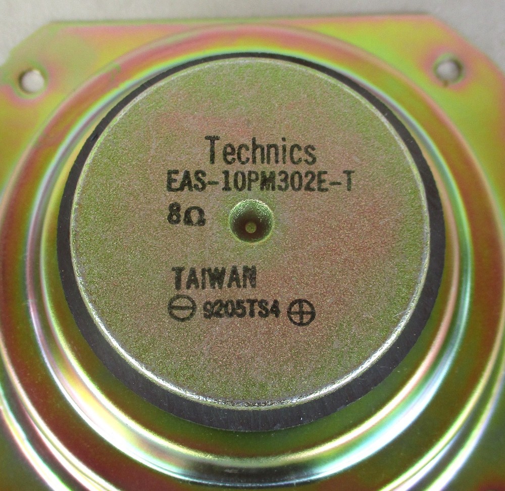 One Technics EAS-10PM302E-T 8-Ohm 4.5" Midrange Speaker Tested