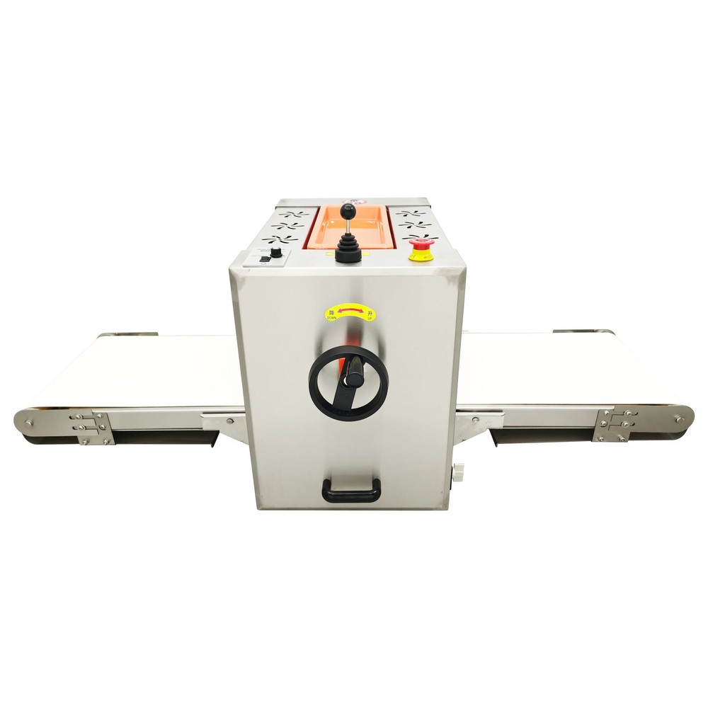 110V Small Table Folding Pastry Machine Dough Sheeter Press Making Machine 350mm