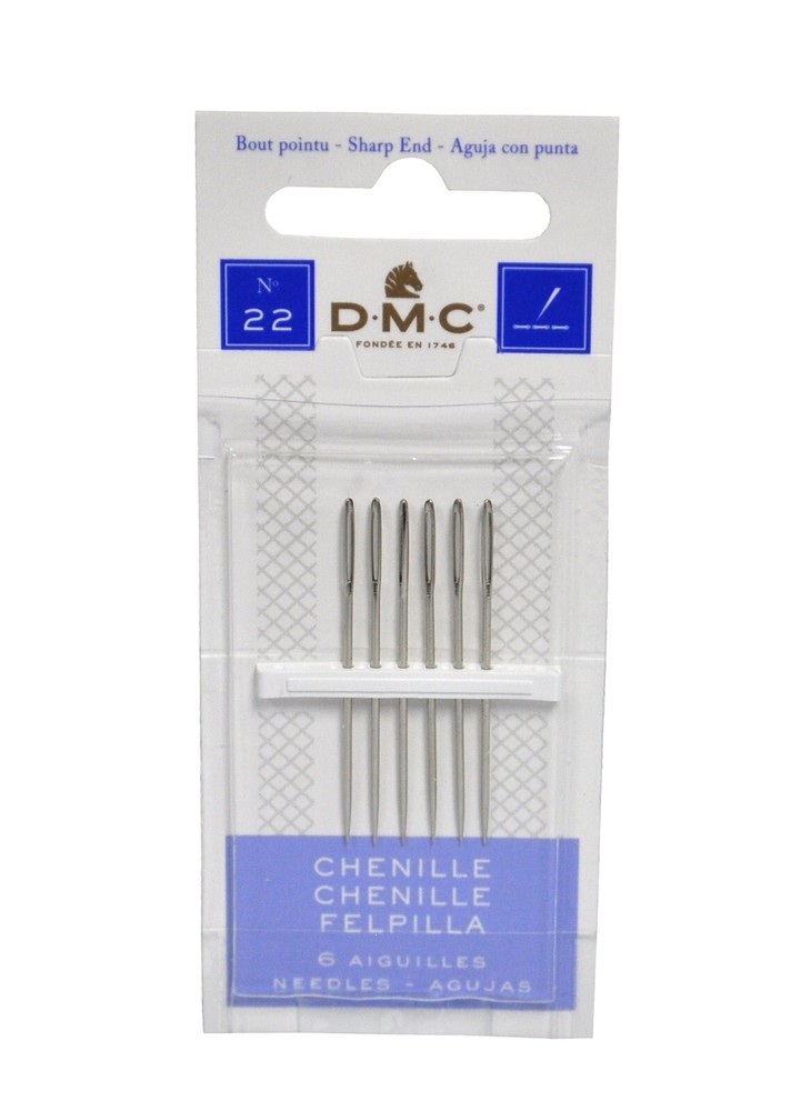 DMC Chenille Sharps Needles Size 22