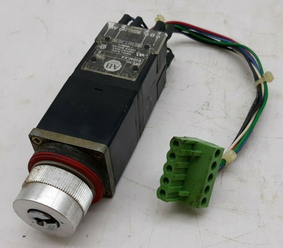Allen-Bradley 800MR-N61Q Assy Switch CYL Lock - Missing Key