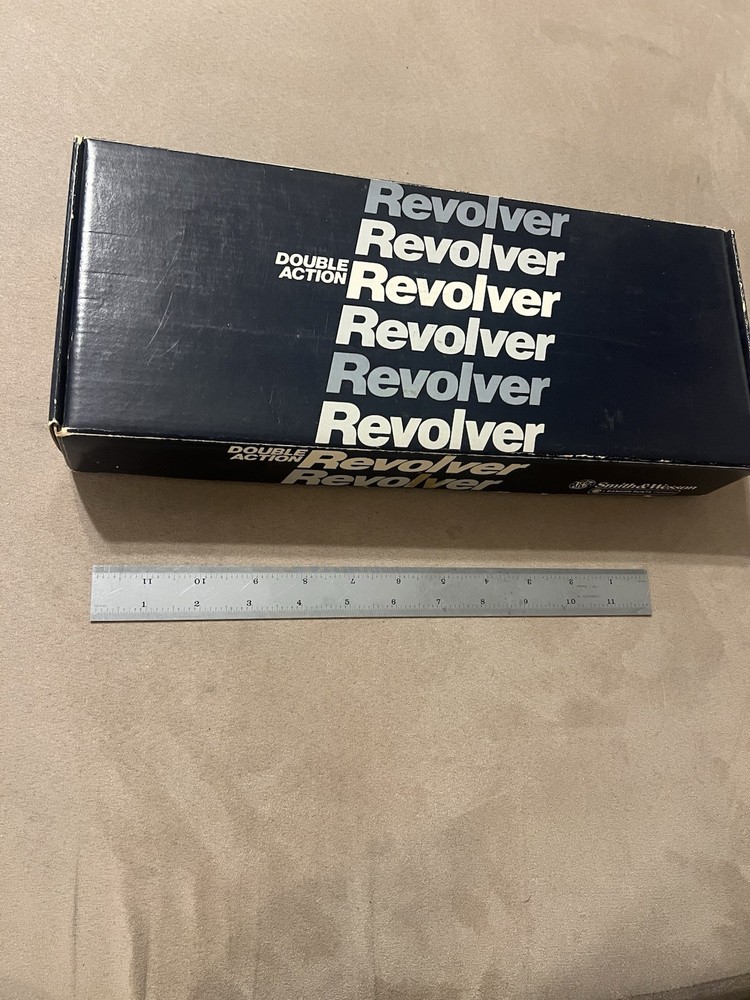 Smith & Wesson Factory Original Model 19 4 Inch 357 K Frame Box