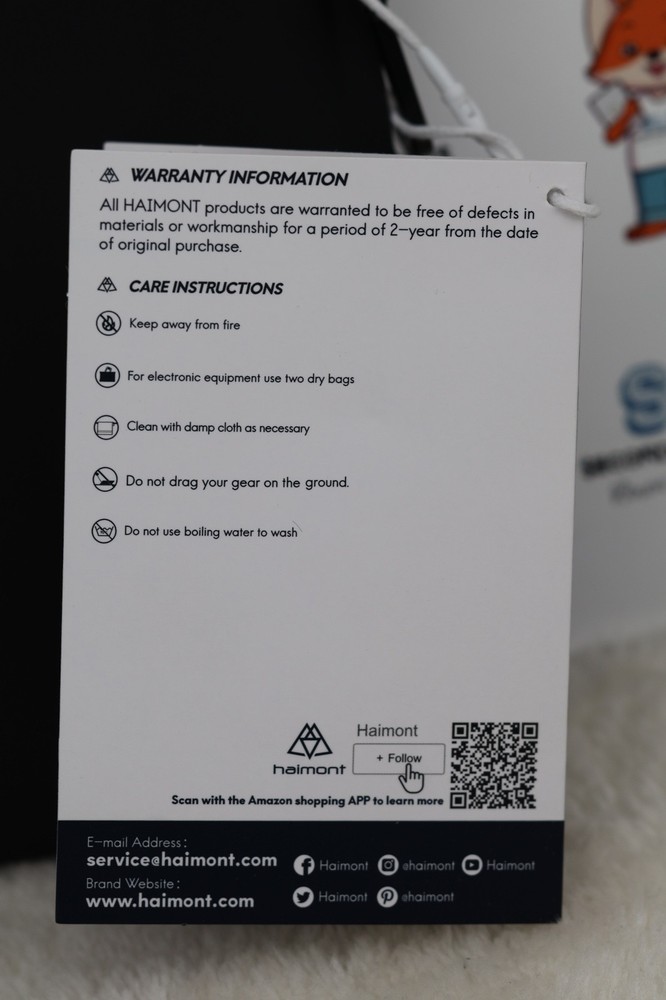 Haimont Waterproof Zipper Pouch Multi-Purpose Storage