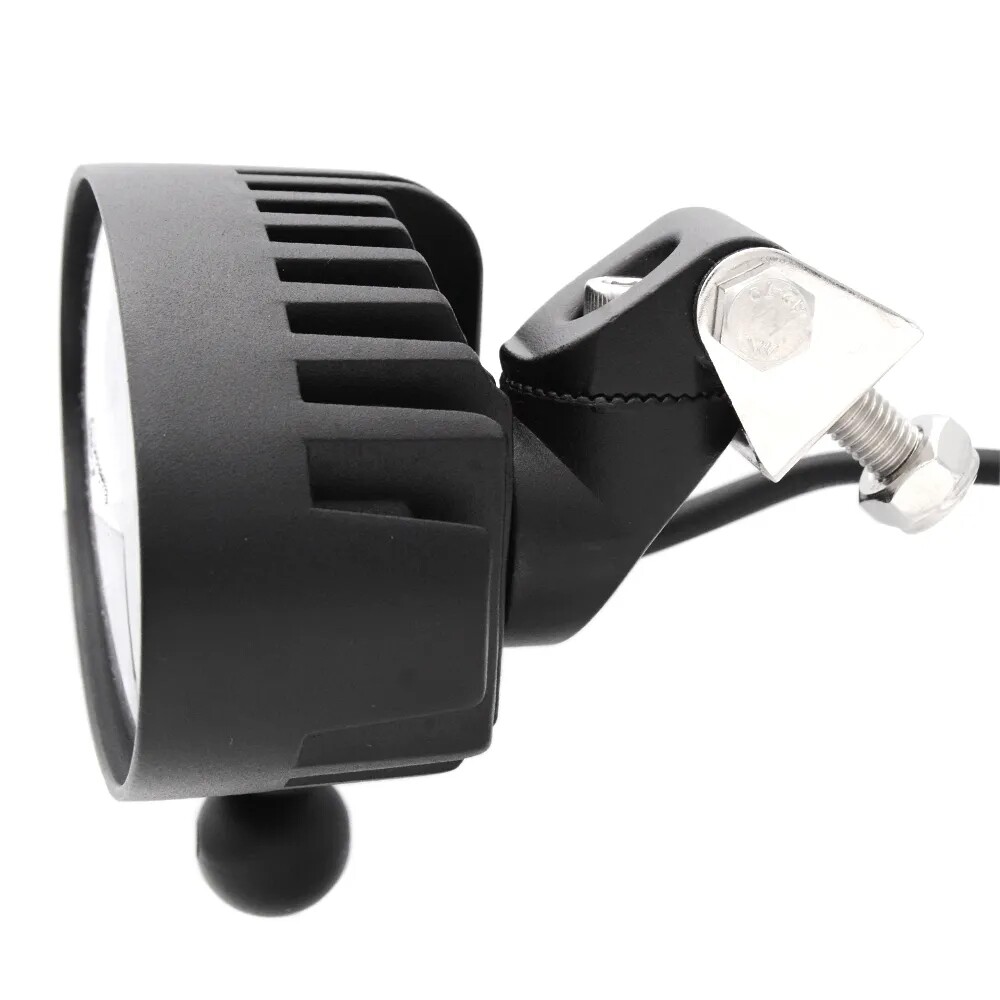 2pcs 40W Oval Cap LED Work Light Flood For Case IH John Deere Tractor Universal