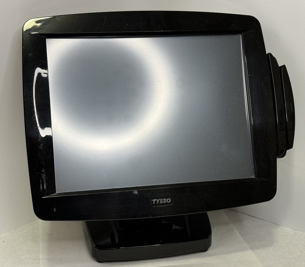 Tysso - POS-3000 - POS Touch Screen System Terminal w/Credit Card Reader EUC