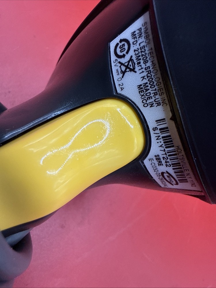 Motorola Symbol LS2208-SR20007R Barcode Scanner