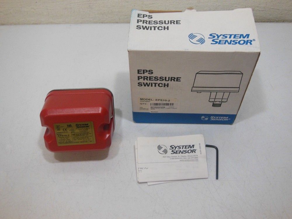 System Sensor EPS10-2 EPS Pressure Switch - New