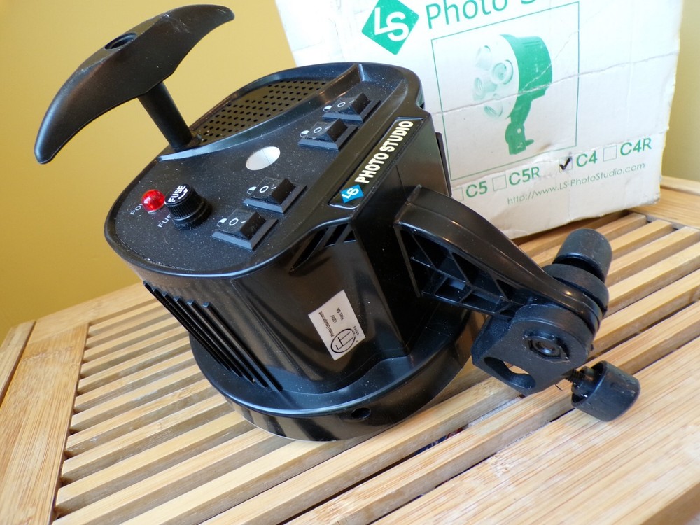 LS Photo Pro Studio C4 Lighting 4 Socket Light Holder