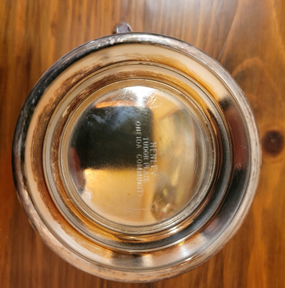 Vintage Henley Oneida Silverplate Pitcher