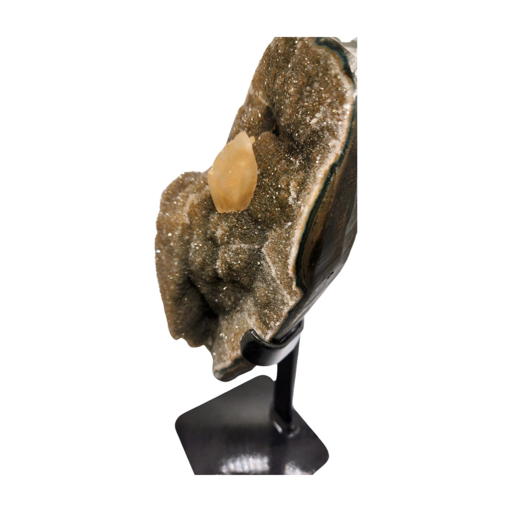Amethyst on Metal Stand