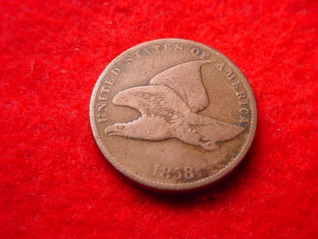1858 FLYING EAGLE CENT NICE CENT!!   #295