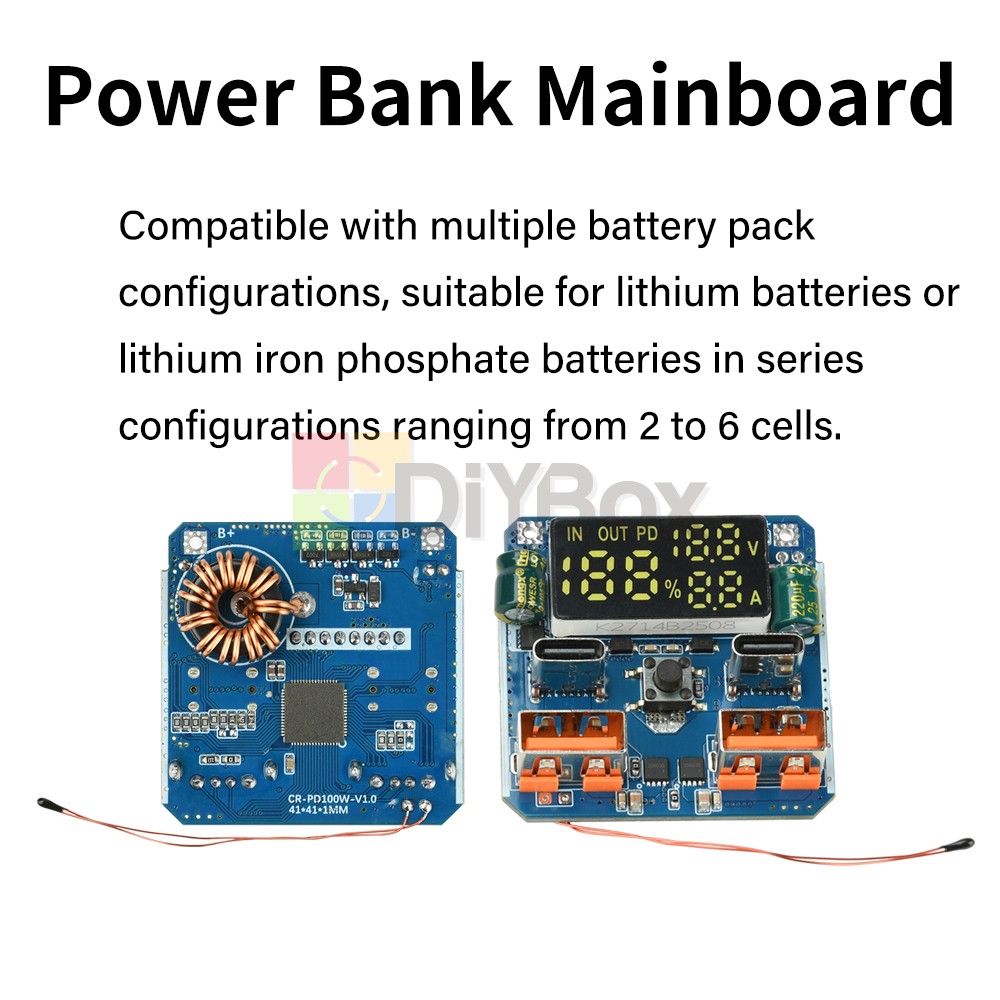 4S 100W Fast Charging Module Integrated Charge/Discharge Buck-Boost Module 20V5A