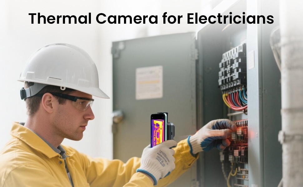 256x192 IR Resolution Wireless Thermal Camera for Android & iOS WiFi Handheld