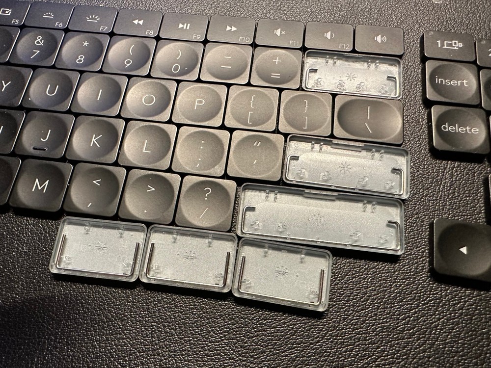 Logitech MX Keys - (1) Single OEM Replacement Key Cap and Hinge