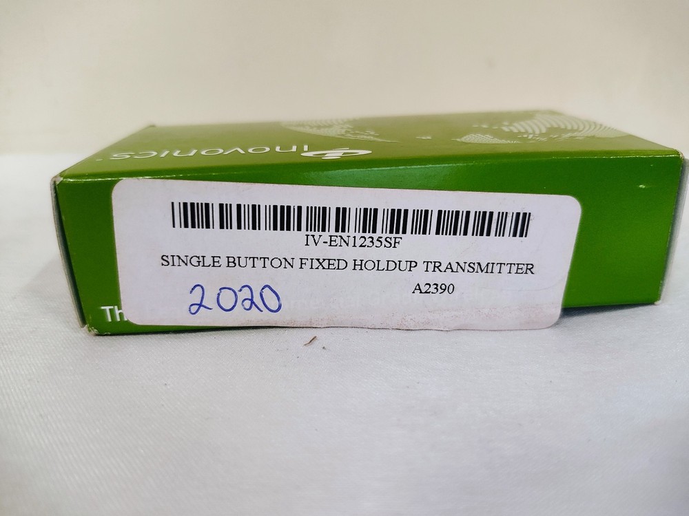 Inovonics EN1235SF Single-button Fixed Position Hold Up Transmitter