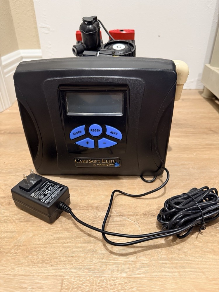 CareSoft Elite Water Softener Controller Panel CSE-1054U with AC Adapter