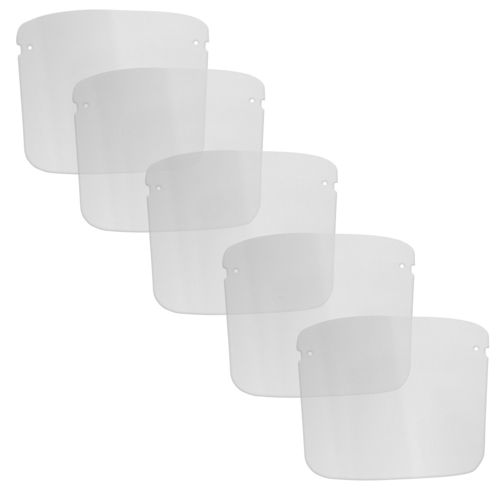 10 Pack Of Replacement Face Shields for $8.99