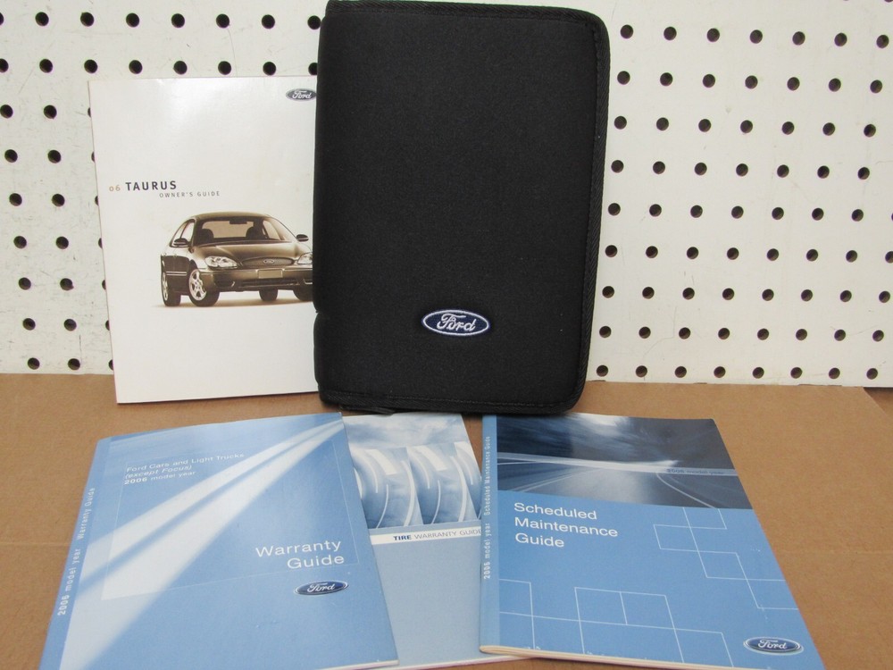 2006 FORD TAURUS OWNERS MANUAL OEM